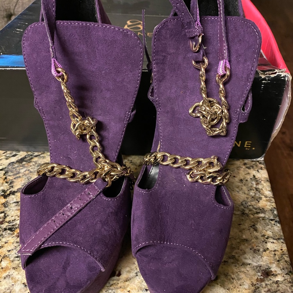Open Toe High Heels - Picture 1 of 4
